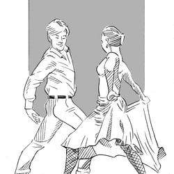 Tango Tänzer