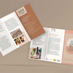 Flyer für EV. Familienzentrum