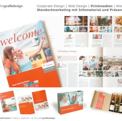 Printmedien | Standortmarketing mit Infomaterial und Präsent