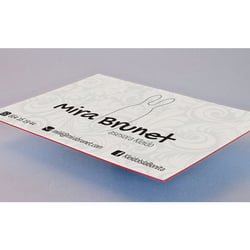Visit cards for a sex toys personal agent