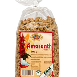 Etiketten für Amaranth-Clusterbeutel / Märkisches Landbrot