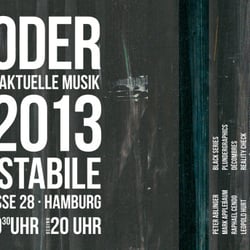 Flyer für Decoder Ensemble (Vorderseite)
