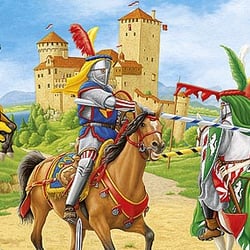 Nestler Schultüte „Ritter“, Ausschnitt 1