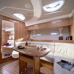 Rolf Nachbar: Interieur, Motoryacht