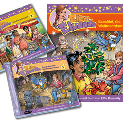 CD-Gestaltung u. illustrationen Hörspielreihe „Elea Eluanda“