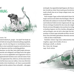 Innenteil »Jungla«, 2-farbige Vignetten