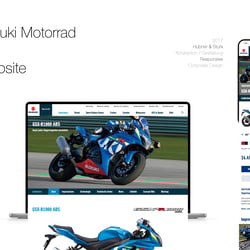 Suzuki Motorrad – Website