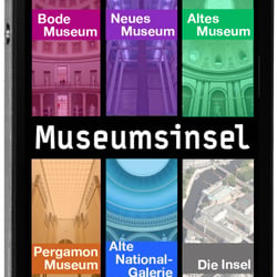 Entwurf für die Startseite der Museumsinsel-App