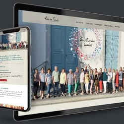 Website Chor KeepInTouch – CH – Weblication CMS
