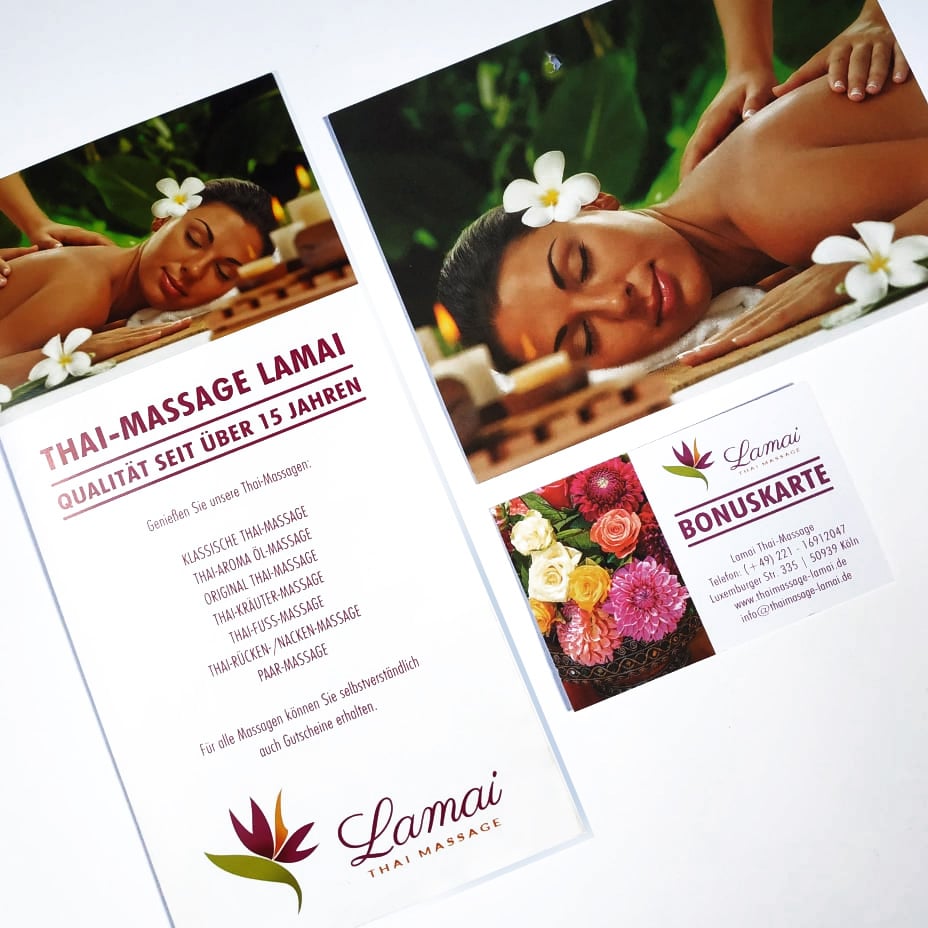 Lamai Thaimassage – Printmedien