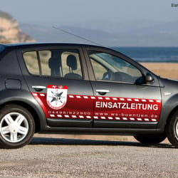Fahrzeugbeschriftung Entwurf
