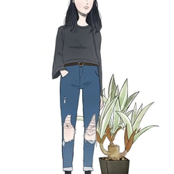 „Plant Girl Series“ 2