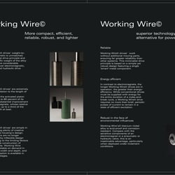 Prospekt Working Wire Seite 1