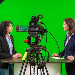 Dreh Netdorktor  VR-Chromakey