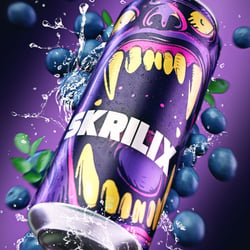 Energy Drink 3D Produkt Visual Add