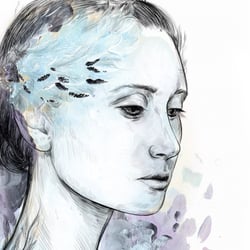 white swan