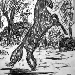 Kohle, 21×29cm