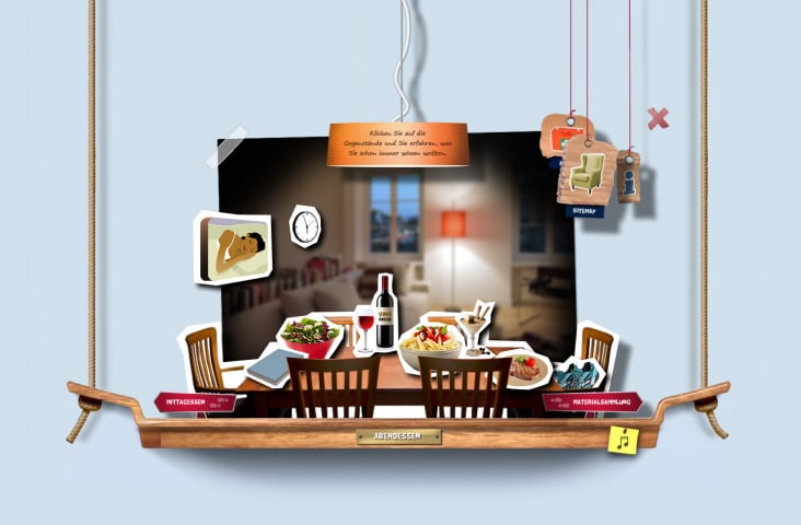 Interaktive Microsite „Gut ernährt, gut bewegt“