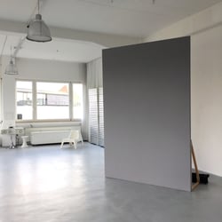 Stellwand grau