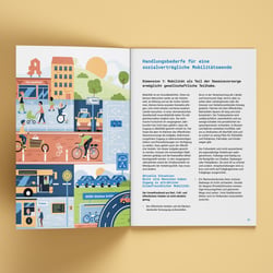 1. Dimension aus Wimmelbild „Sozialverträgliche Mobilitätswende“