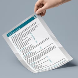 One Pager Layout Design