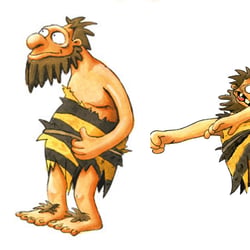 fertig designter, erster Neandertaler