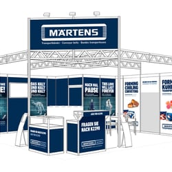Märtens – Messestand
