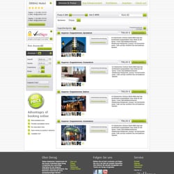 DERAG Hotels – for FP Interactive GmbH / UI design