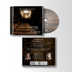 Artwork Design der „Schattenreich“ Hörspielserie, Folge 3: Spur in die Tiefe