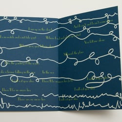 Doppelseite des Booklets