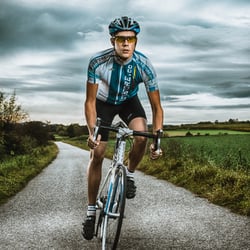 Portrait Rennfahrer