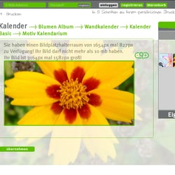 … bilder dem druckprodukt zu verfügung stellen …