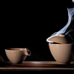 Rauchende Tasse