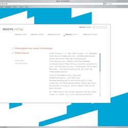 Merve Verlag – Website