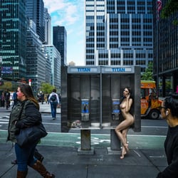 Nude in Public of New York