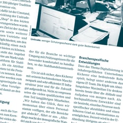 Berichterstattung von A bis Z