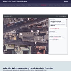 Interaktive Beteiligungskarte