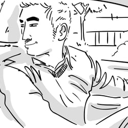 Storyboarding Stilvariation C