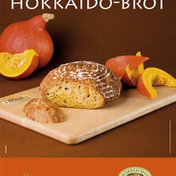 A3 Plakat Saisonbrot Hokkaido-Kürbis