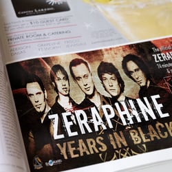 Anzeigengestaltung „Zeraphine“ (Drakkar)