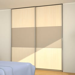 Schiebetürenschrank im Schlafzimmer