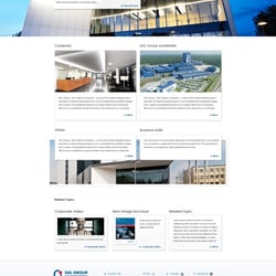 SGL Group -for Interone | UI Design