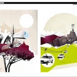Tourism-themed pitch for KolleRebbe Hamburg (D)