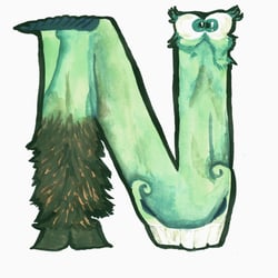 Der Buchstabe „N“