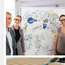 Live Zeichnen, Visualisierung, Graphic Recording bei der IHK in Nürnberg