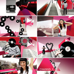 pitch-winning styleframes for egypt television, idents channel2