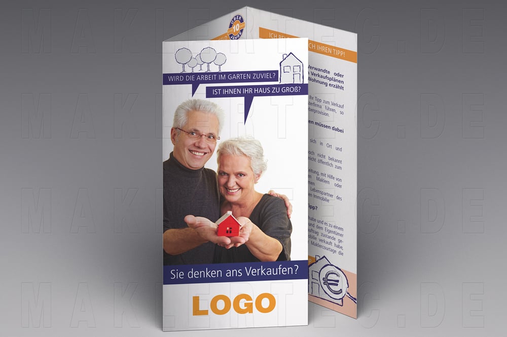 Flyer Immobilienmakler