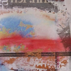 TRAUMSEQUENZ II – 2009 – Mischtechnik auf Fotografie – 17×30