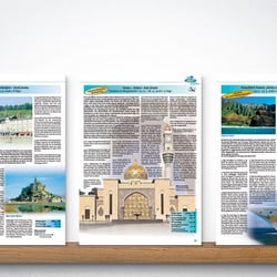 Reisekatalog für DTP Reisen – Reinzeichnung