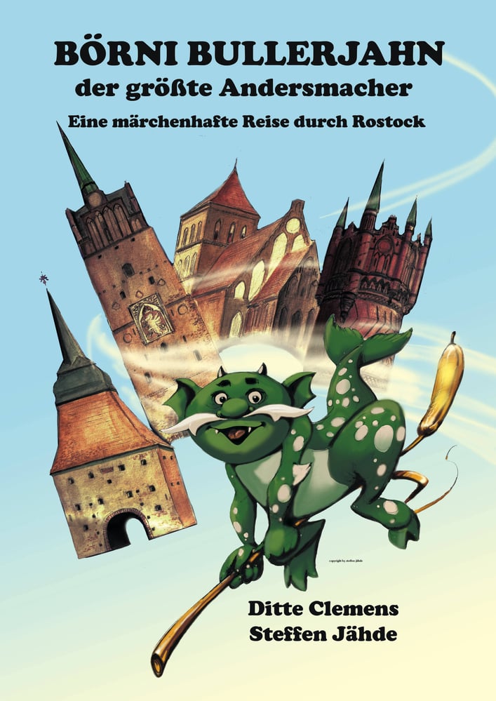 Buchtitel, Börni Bullerjahn, Kinderreiseführer Rostock